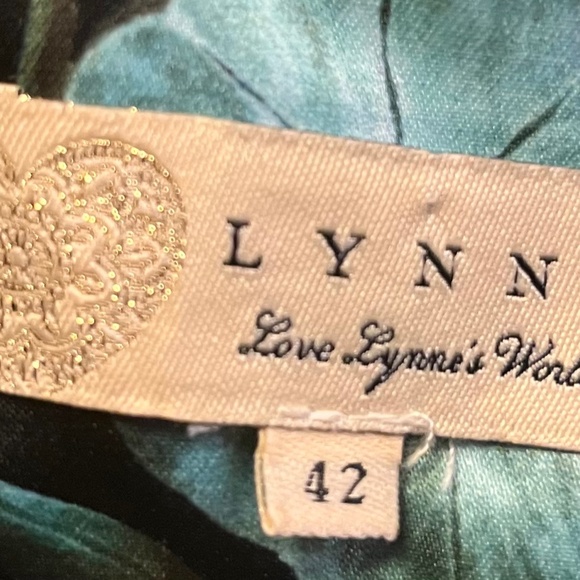 High waisted floral skirt. LYNNE EUROPEAN SIZE 42. - Picture 3 of 3